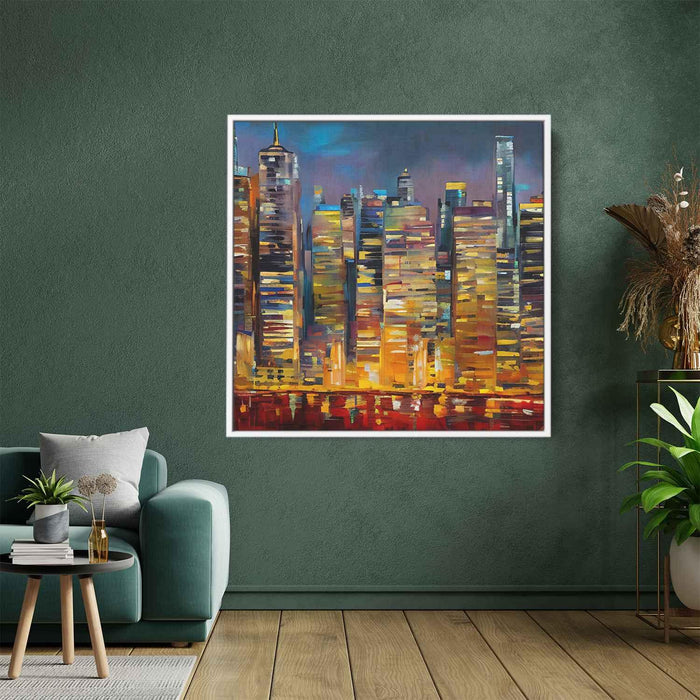 Abstract New York City Skyline #025 - Kanvah