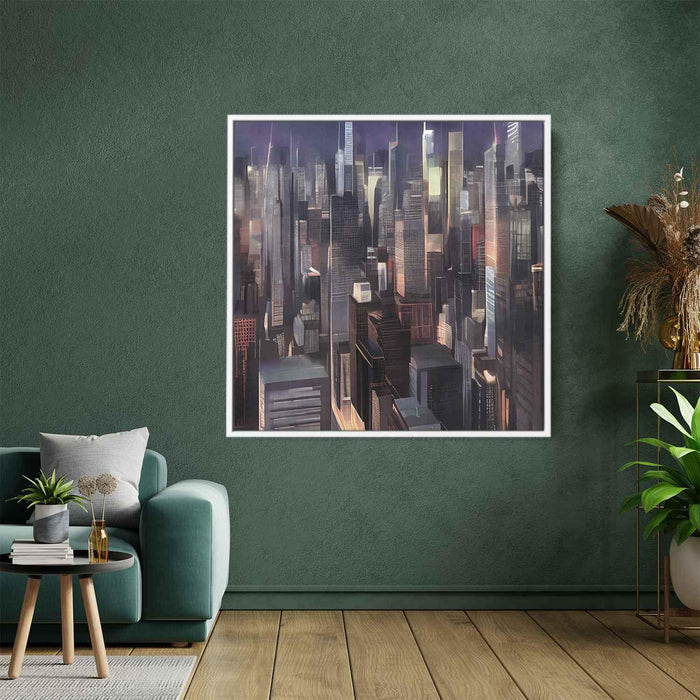 Abstract New York City Skyline #027 - Kanvah