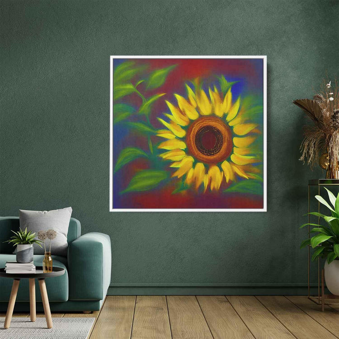 Abstract Sunflower #001 - Kanvah