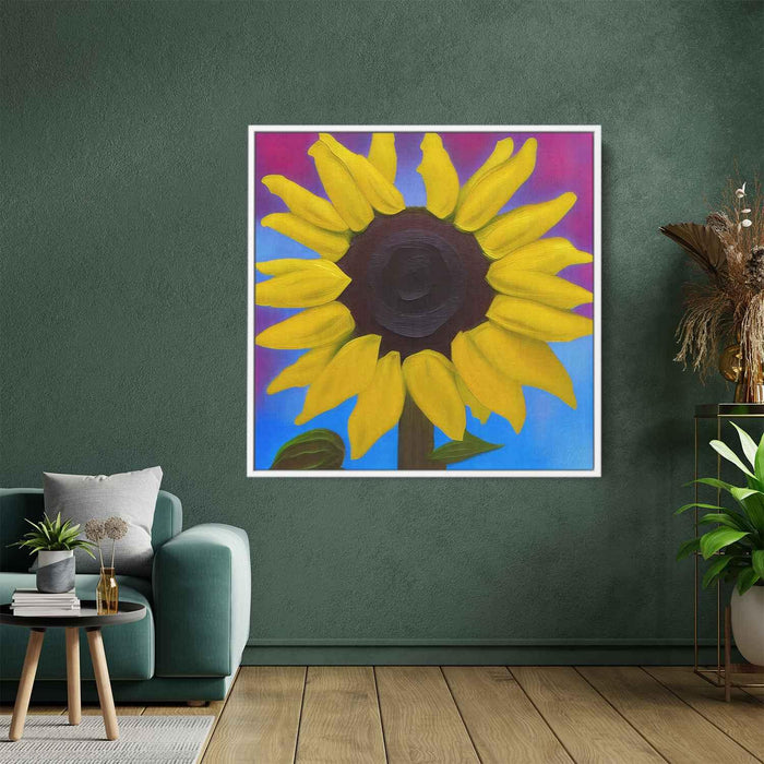 Abstract Sunflower #021 - Kanvah