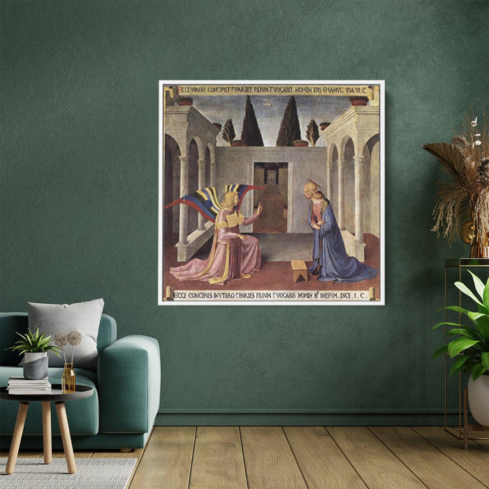 Annunciation (1452) by Fra Angelico - Kanvah