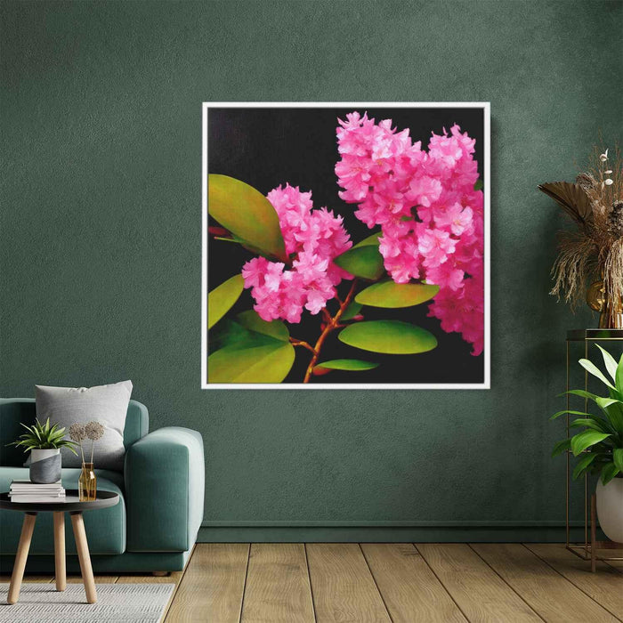 Contemporary Oil Rhododendron #003 - Kanvah