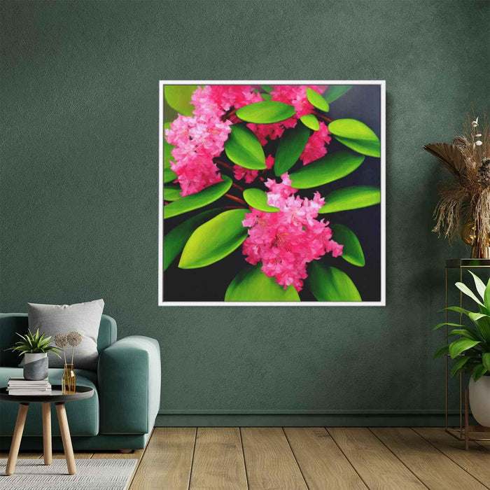 Contemporary Oil Rhododendron #005 - Kanvah