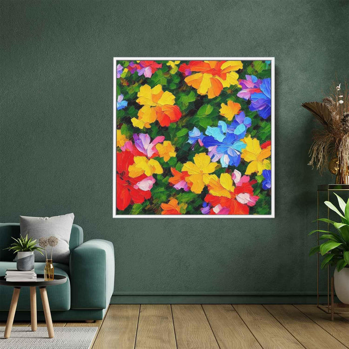 Contemporary Oil Tropical Flowers #003 - Kanvah