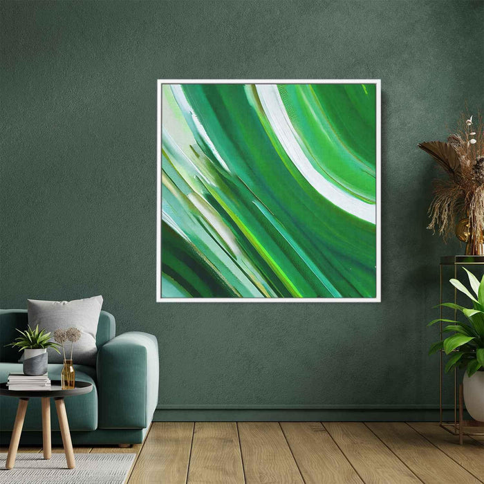 Green Abstract Print #005 - Kanvah