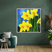 Impressionist Oil Daffodils #001 - Kanvah