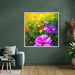 Impressionist Oil Wild Flowers #001 - Kanvah