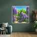 Impressionist Oil Wisteria #001 - Kanvah