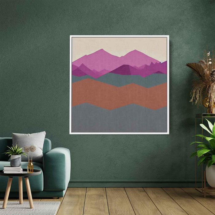 Line Art Desert Mountains #026 - Kanvah