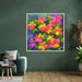 Tropical Flowers Oil Painting #003 - Kanvah