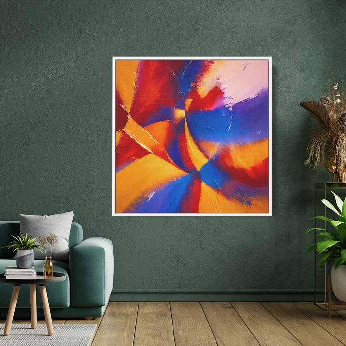 Orange Abstract Print #007 - Kanvah