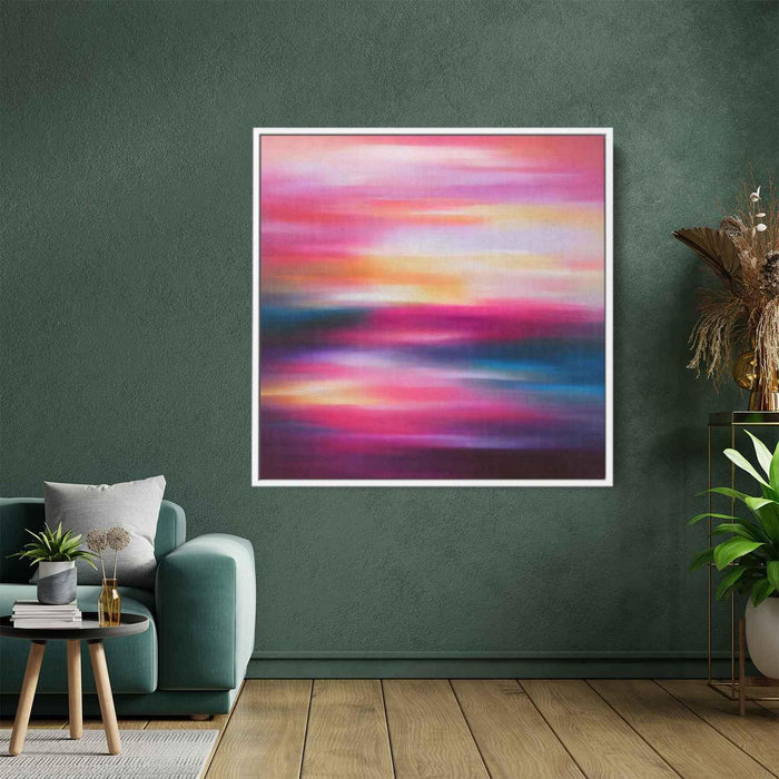 Pink Abstract Painting #017 - Kanvah