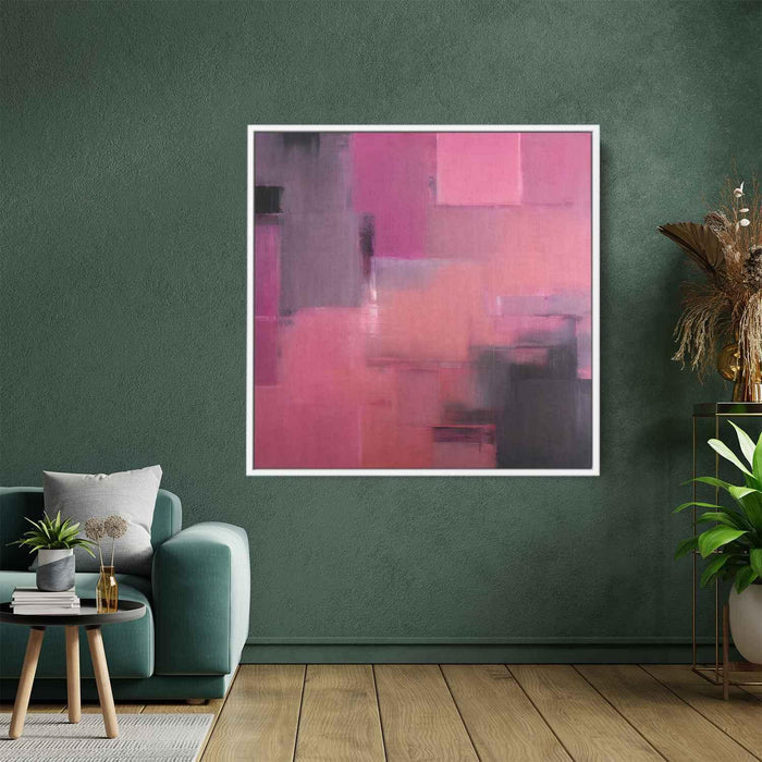 Pink Abstract Painting #029 - Kanvah