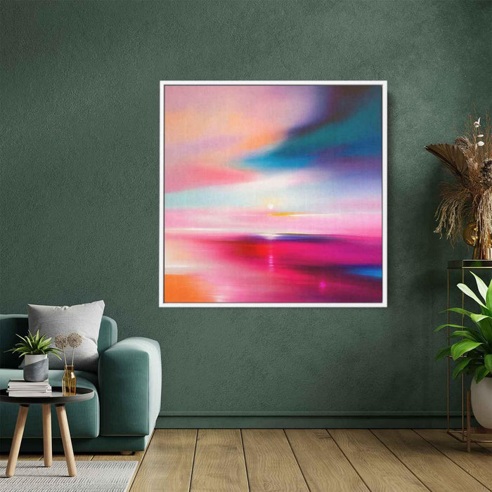 Pink Abstract Painting #033 - Kanvah