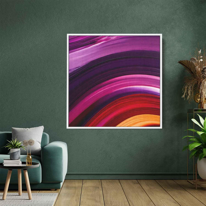 Purple Abstract Print #003 - Kanvah