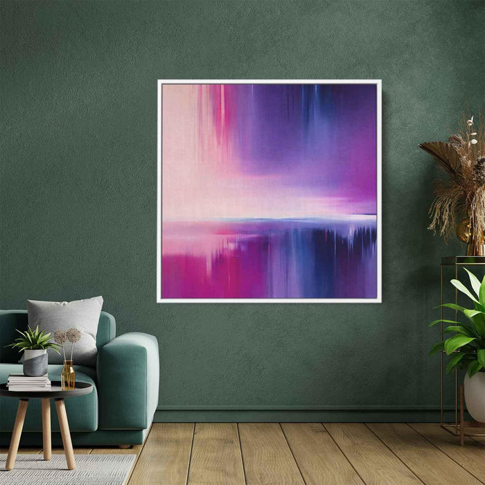 Purple Abstract Print #017 - Kanvah