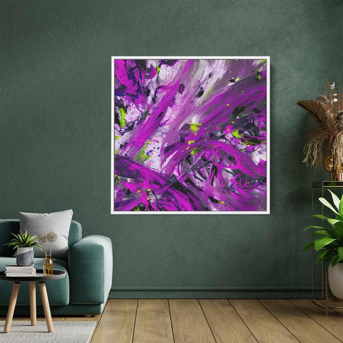 Purple Abstract Splatter #021 - Kanvah