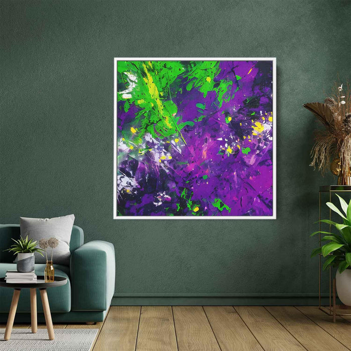 Purple Abstract Splatter #037 - Kanvah