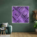 Purple Geometric Abstract #007 - Kanvah