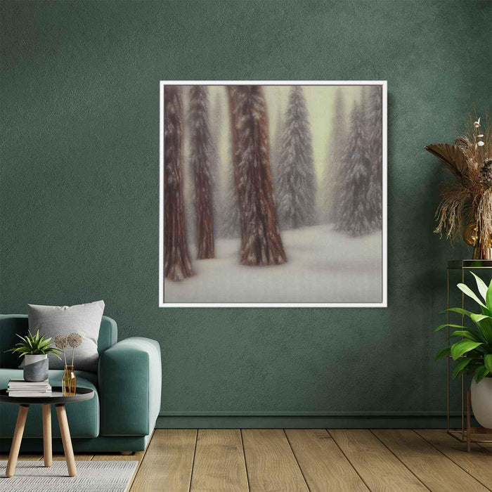 Snowy Forest #007 - Kanvah