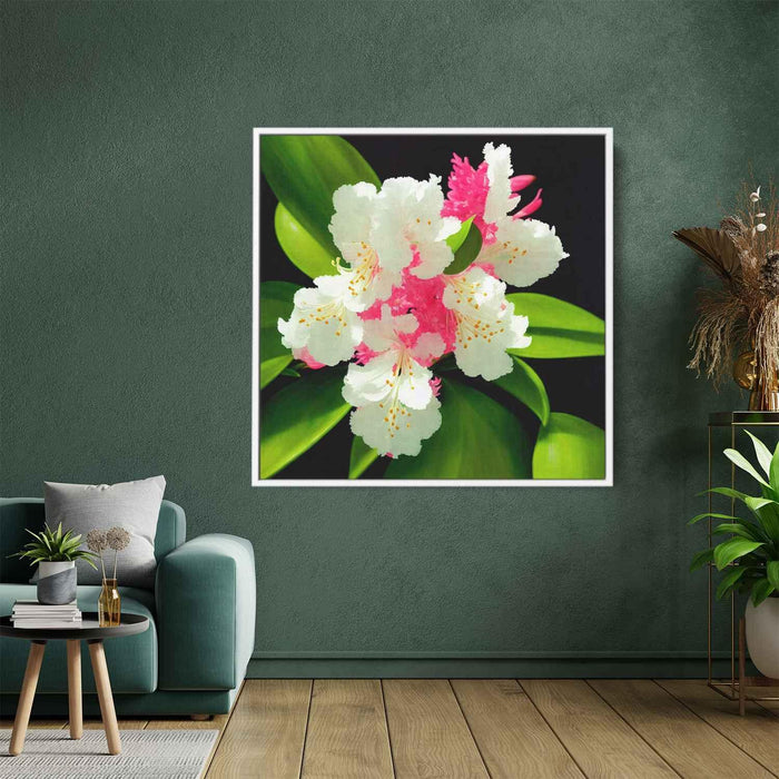 Realistic Oil Rhododendron #001 - Kanvah