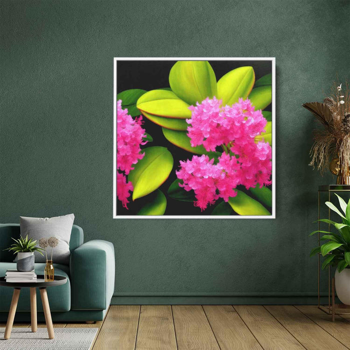 Realistic Oil Rhododendron #003 - Kanvah