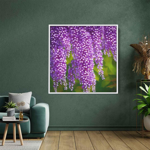 Realistic Oil Wisteria #001 - Kanvah