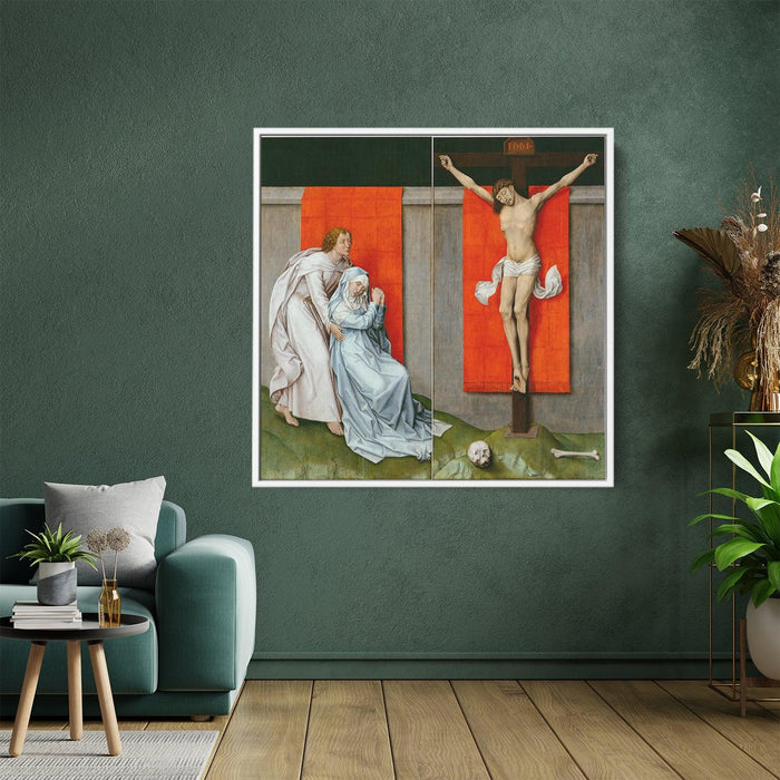 Crucifixion Diptych (1460) by Rogier van der Weyden - Kanvah