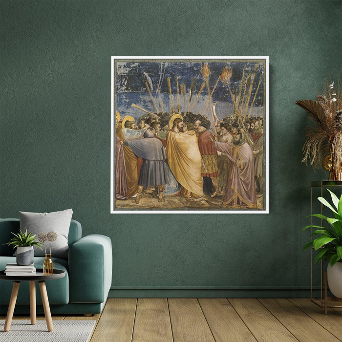 The Arrest of Christ (Kiss of Judas) (1306) by Giotto - Kanvah