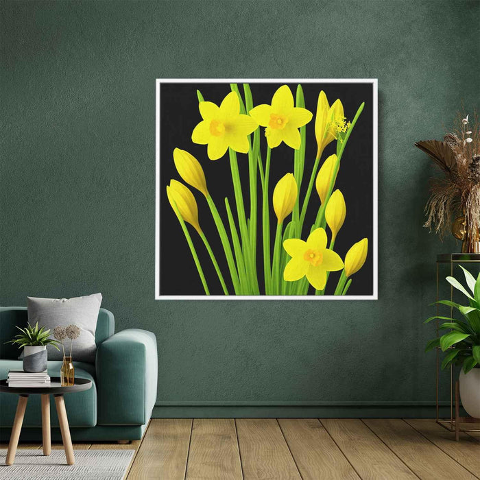 Daffodils Illustration #007 - Kanvah