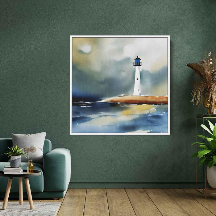 Watercolor Lighthouse #003 - Kanvah