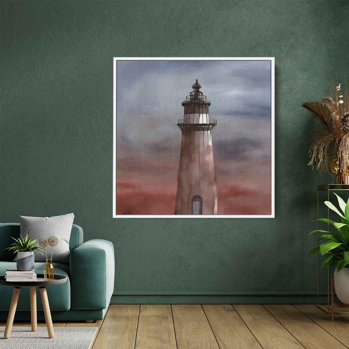 Watercolor Lighthouse #011 - Kanvah