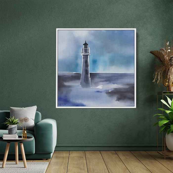 Watercolor Lighthouse #015 - Kanvah