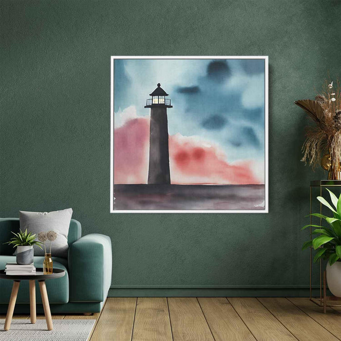 Watercolor Lighthouse #017 - Kanvah