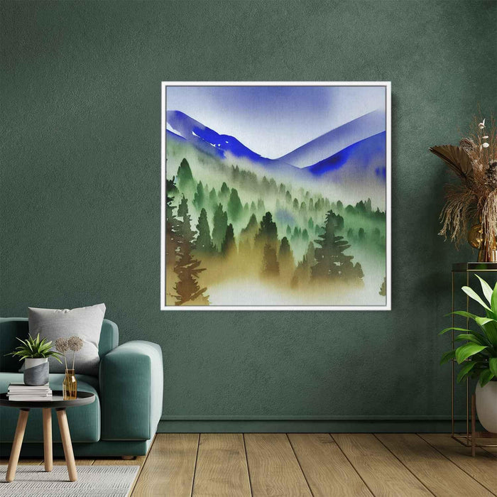 Watercolor Mountain #023 - Kanvah