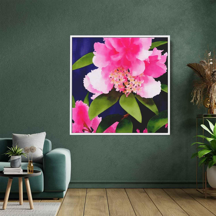 Watercolor Rhododendron #001 - Kanvah
