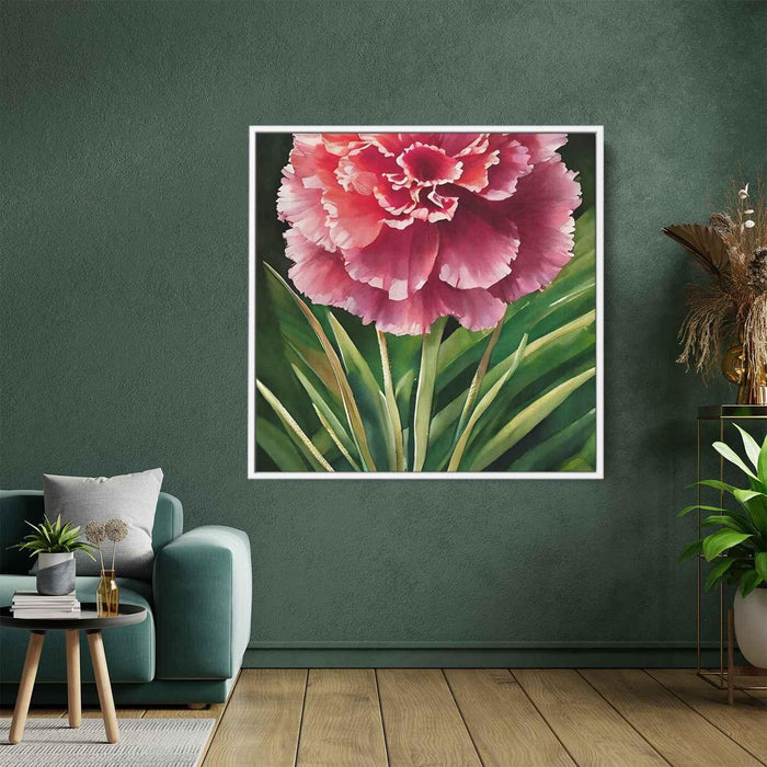 Watercolour Painting Carnations #001 - Kanvah