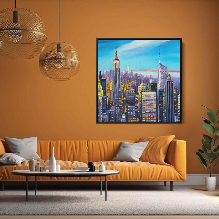 Abstract New York City Skyline #018 - Kanvah
