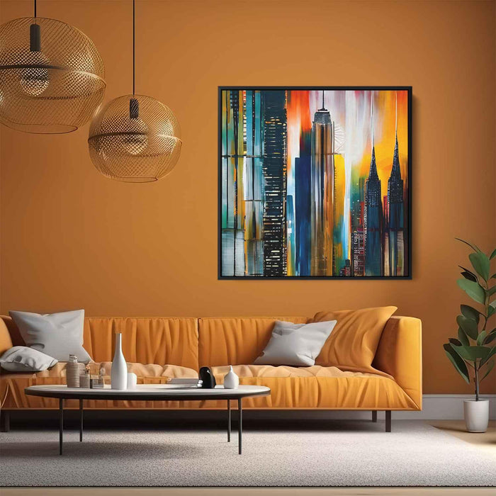 Abstract New York City Skyline #022 - Kanvah