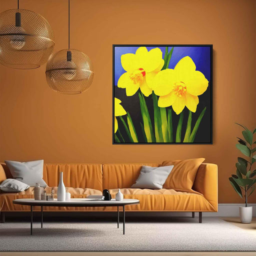 Abstract Daffodils #002 - Kanvah