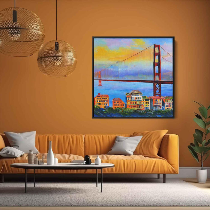 Abstract San Francisco Skyline #012 - Kanvah