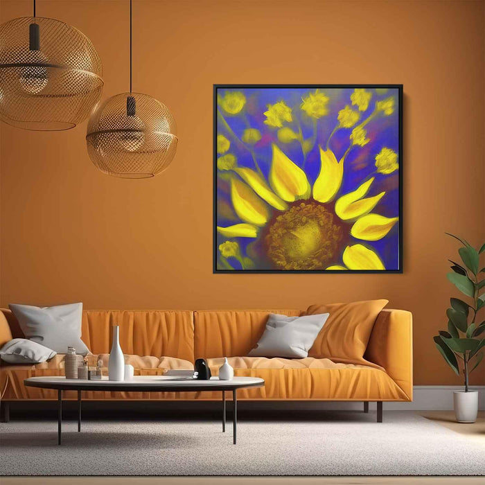 Abstract Sunflower #009 - Kanvah