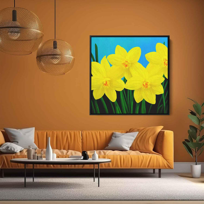 Acrylic Daffodils #002 - Kanvah