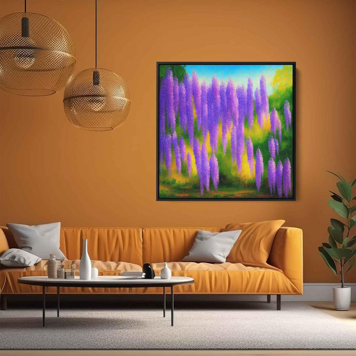 Impressionist Oil Wisteria #004 - Kanvah