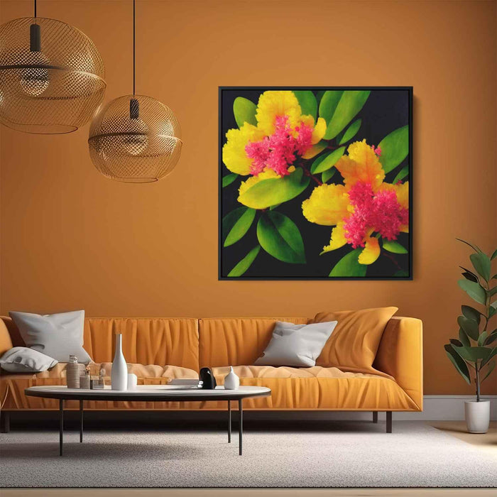 Rhododendron Oil Painting #004 - Kanvah