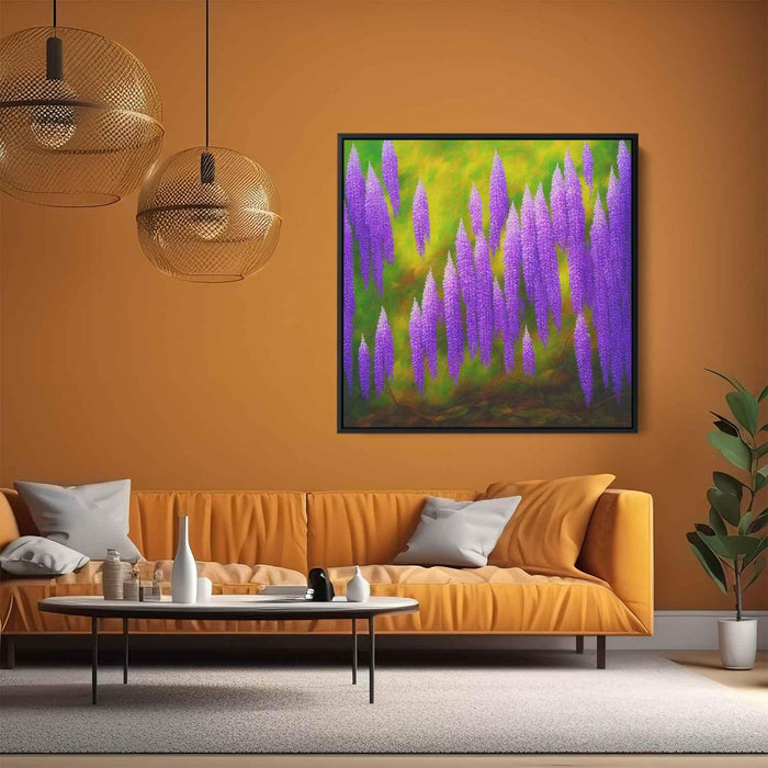 Wisteria Oil Painting #002 - Kanvah