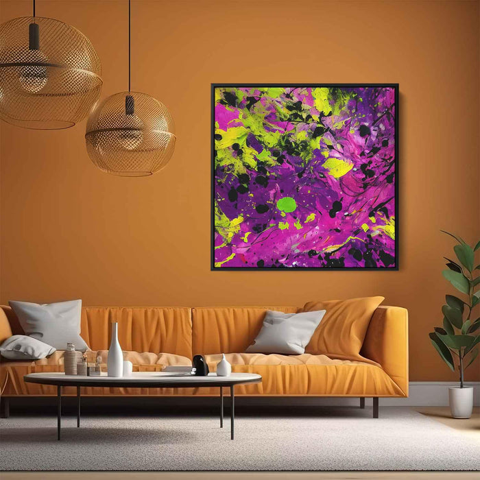 Purple Abstract Splatter #002 - Kanvah