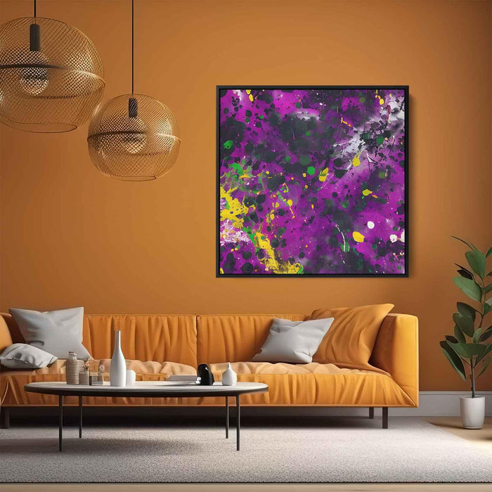 Purple Abstract Splatter #042 - Kanvah