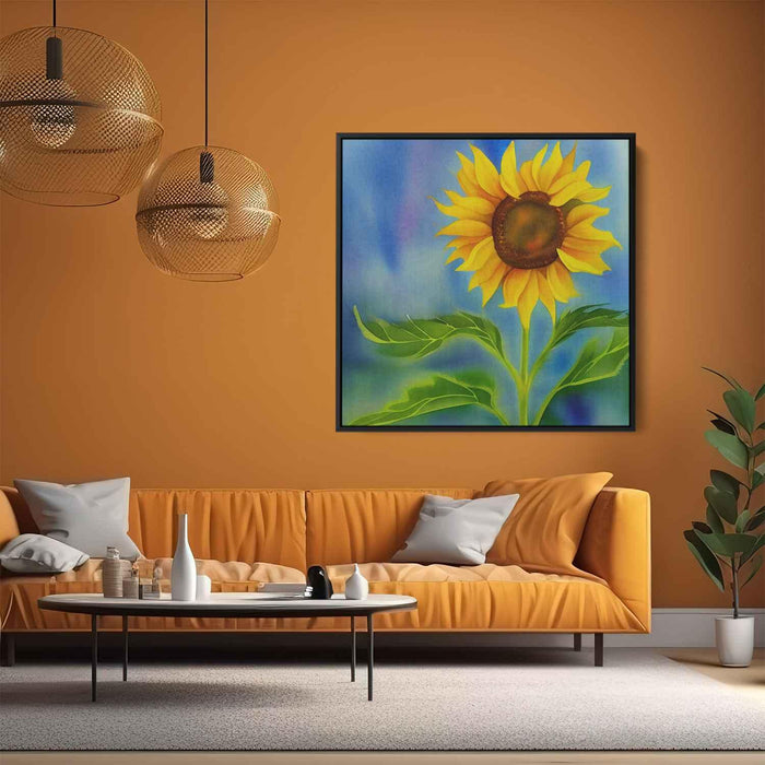 Watercolor Sunflower #012 - Kanvah