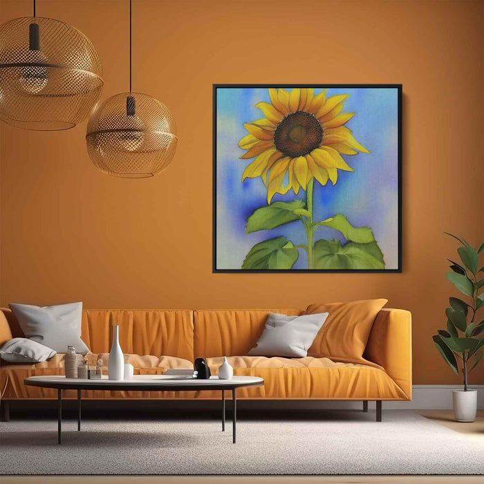 Watercolor Sunflower #014 - Kanvah